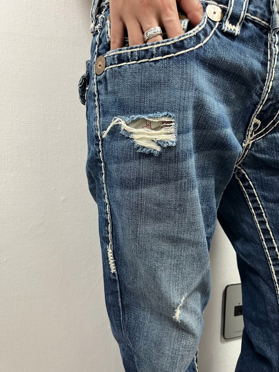 [31] 트루릴리젼 조이슈퍼 티 부츠컷 상품이미지5