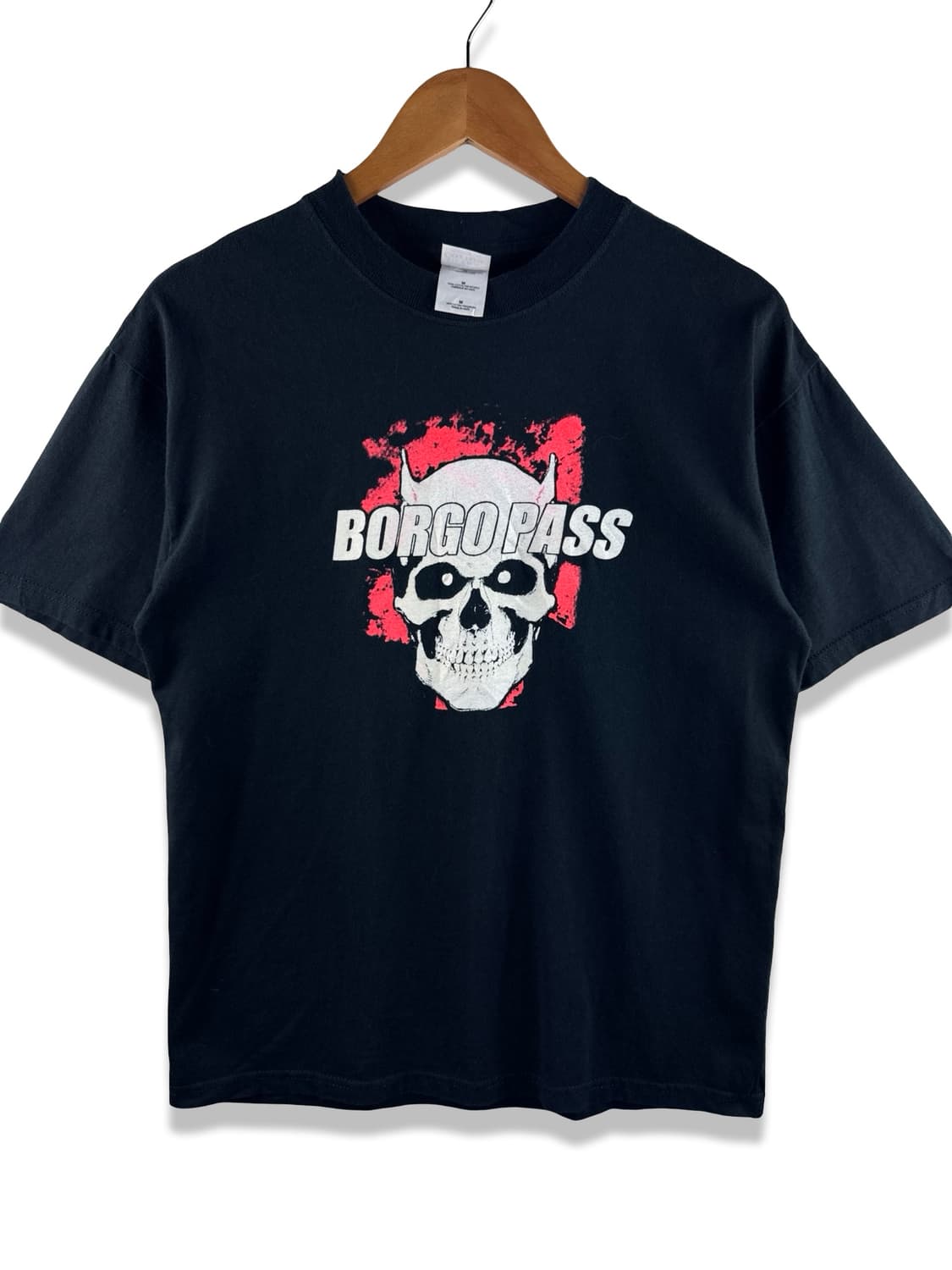 USA BORGO PASS 그래픽 티셔츠3439 상품이미지2