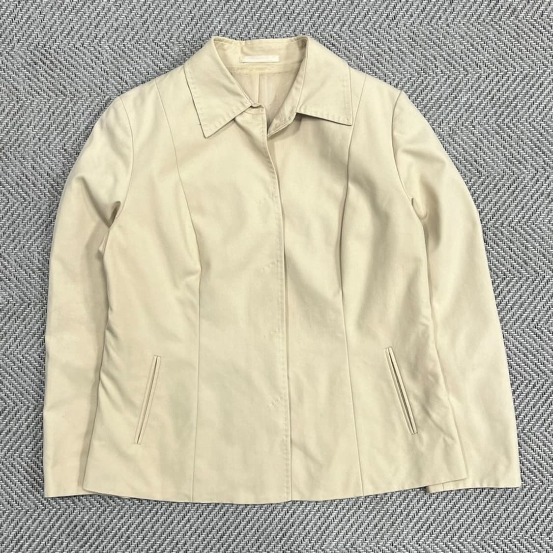 버버리 런던 미니멀 코튼 자켓 v0939 상품이미지1