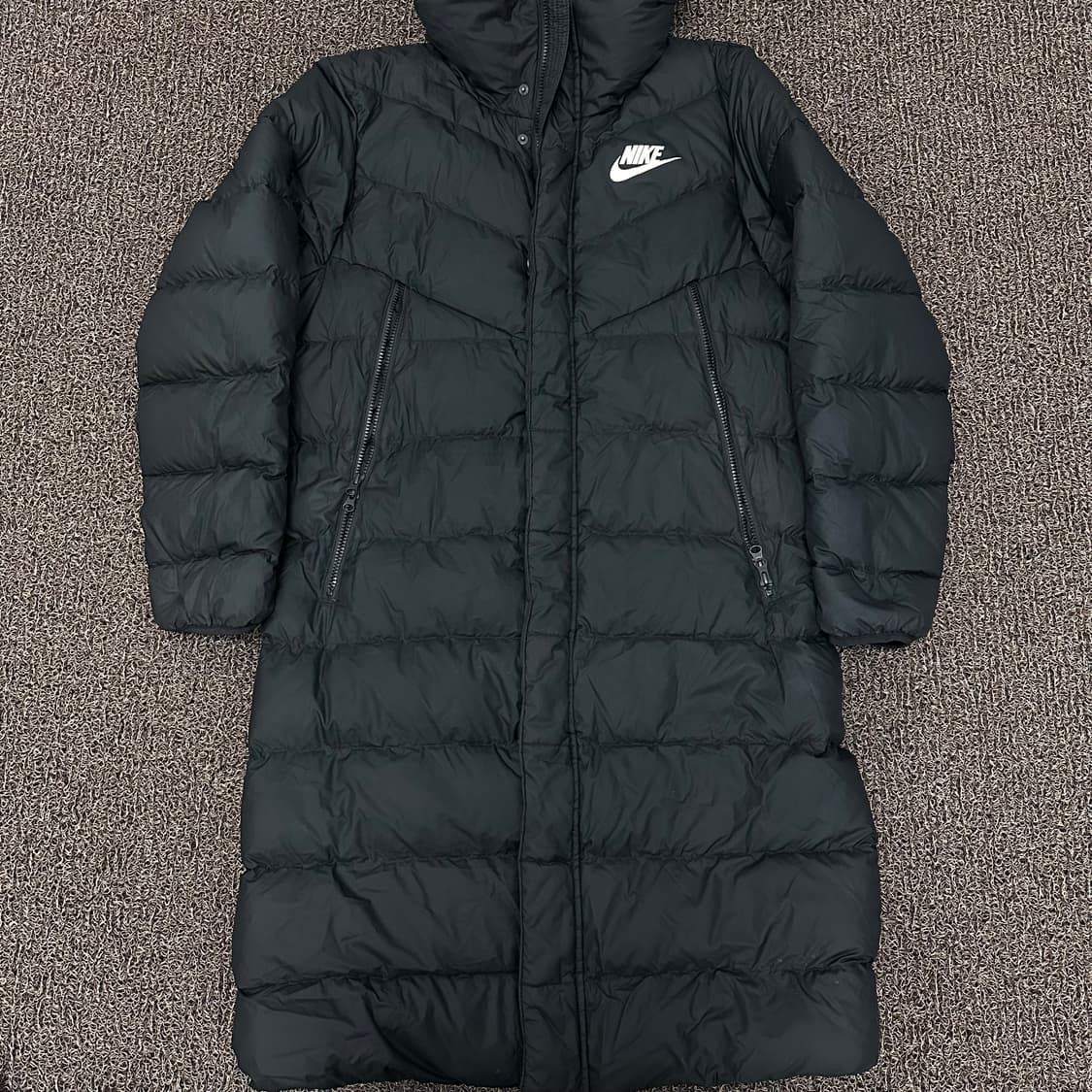 NIKE 나이키 덕다운 롱패딩 블랙 M 상품이미지1