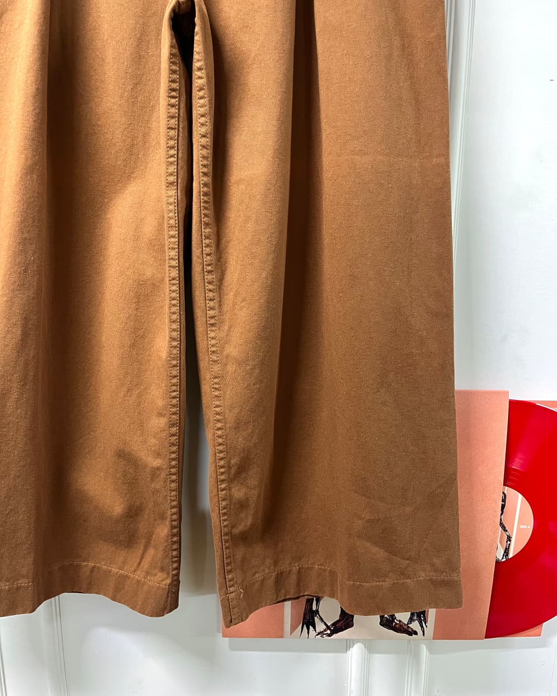 Vintage One-Tuck Balloon Cotton Trouser 상품이미지5