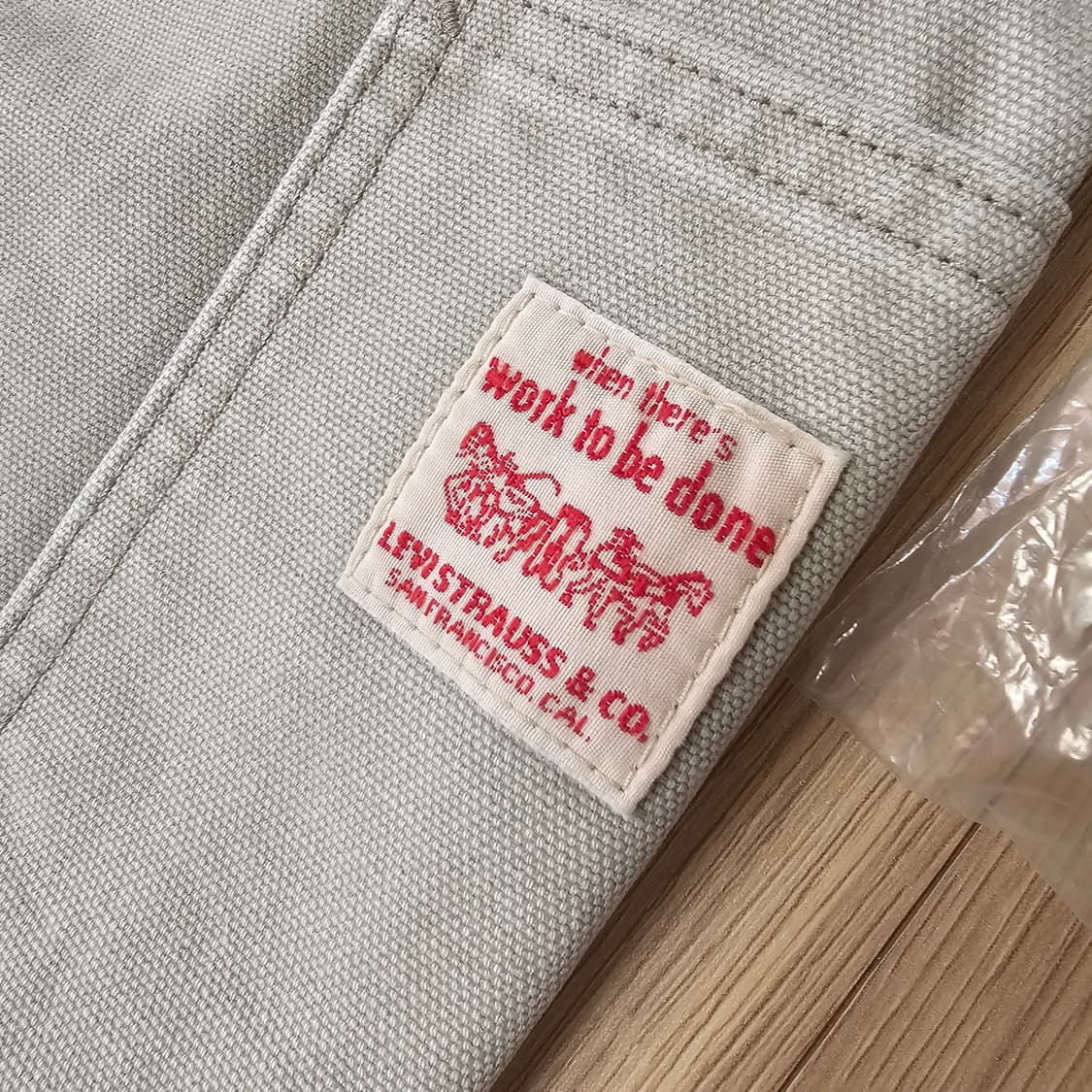 31 x 32 새제품 리바이스 568 루즈 스트레이트 더블니 카펜터 바지 상품이미지6