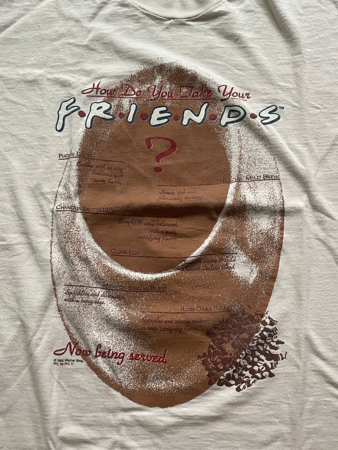 90s 프렌즈 friends 미드 빈티지 티셔츠 상품이미지5