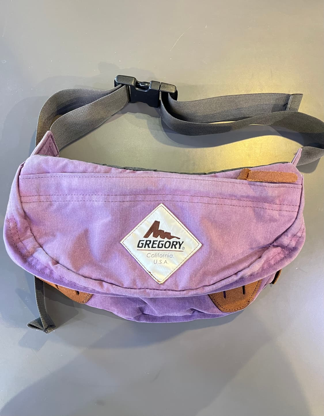 그레고리 구형 로고 웨이스트백 상품이미지1