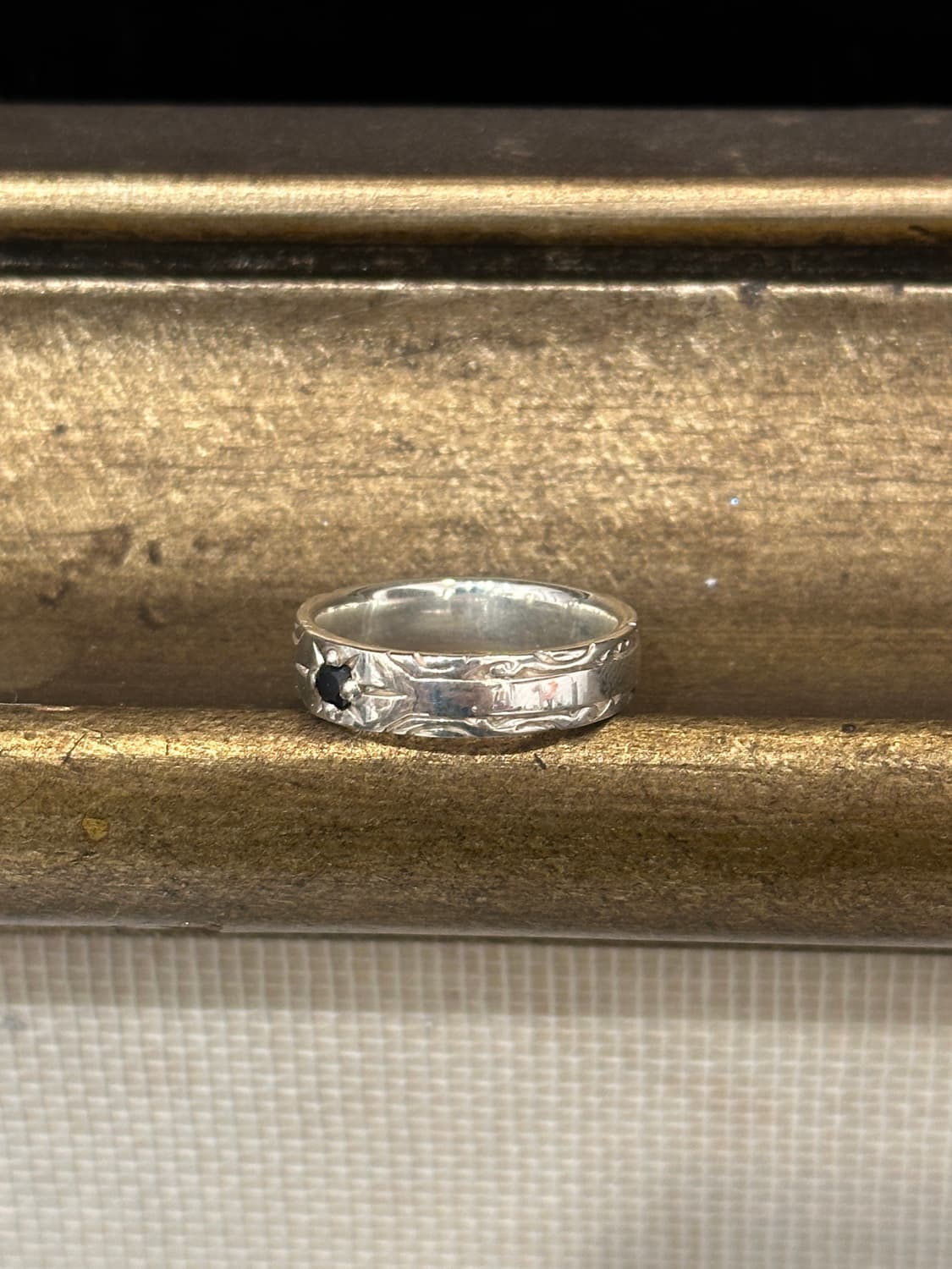 Black Stone 925 Sterling Silver Ring 상품이미지5