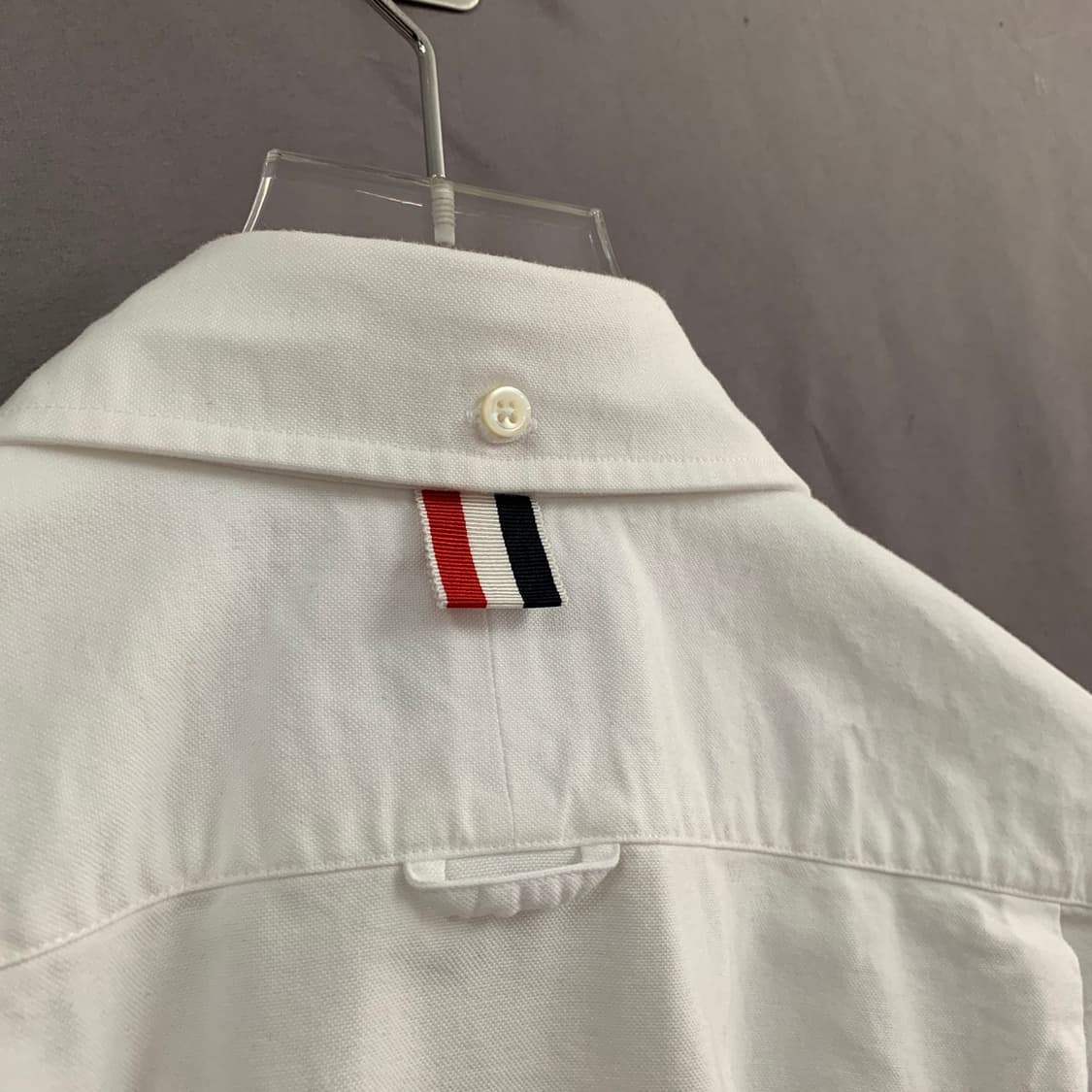 3 THOM BROWNE 톰브라운 화이트 옥스포드 셔츠 상품이미지4