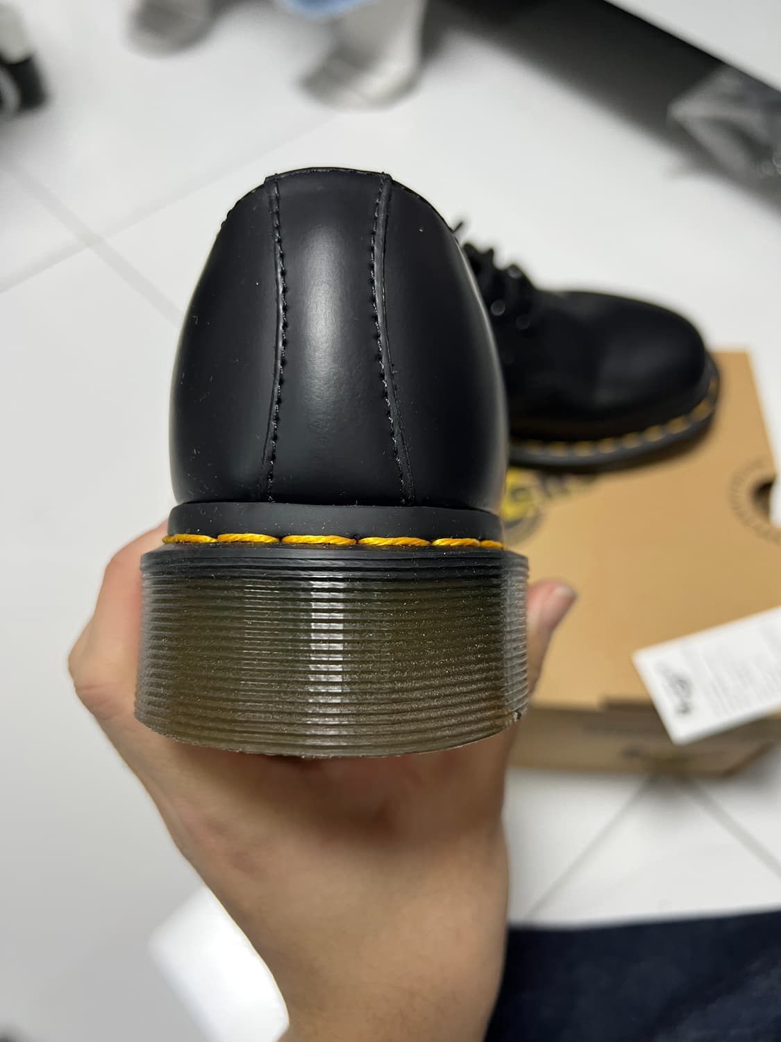 닥터마틴 1461 스무스 3홀 블랙 UK4 230~235 상품이미지5