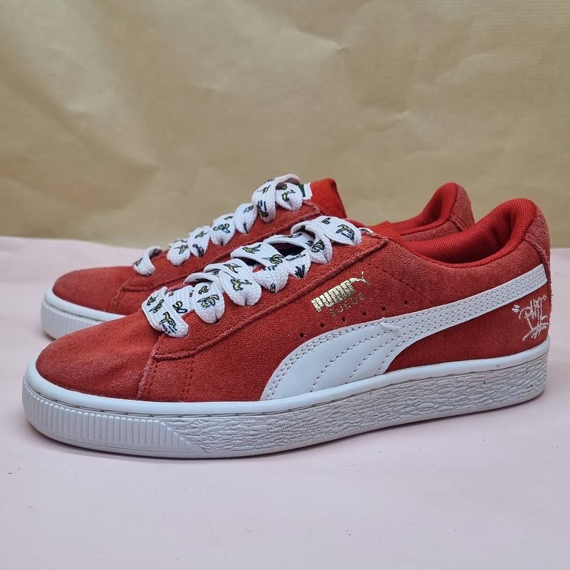 푸마 미니언즈 스웨이드 스니커즈 220 상품이미지1