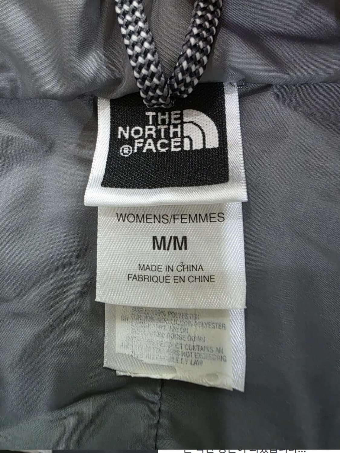 노스페이스 여성 550 패딩 M사이즈 상품이미지8