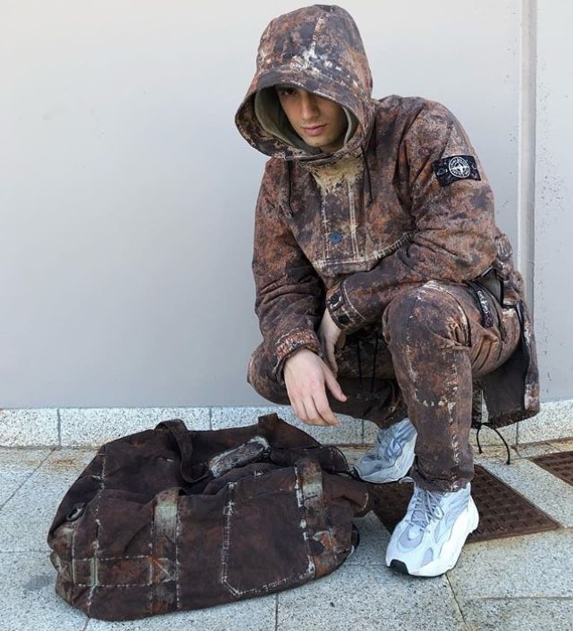 스톤아일랜드 페인트볼 카모 코튼 코듀라 팬츠 (새 상품) 상품이미지10