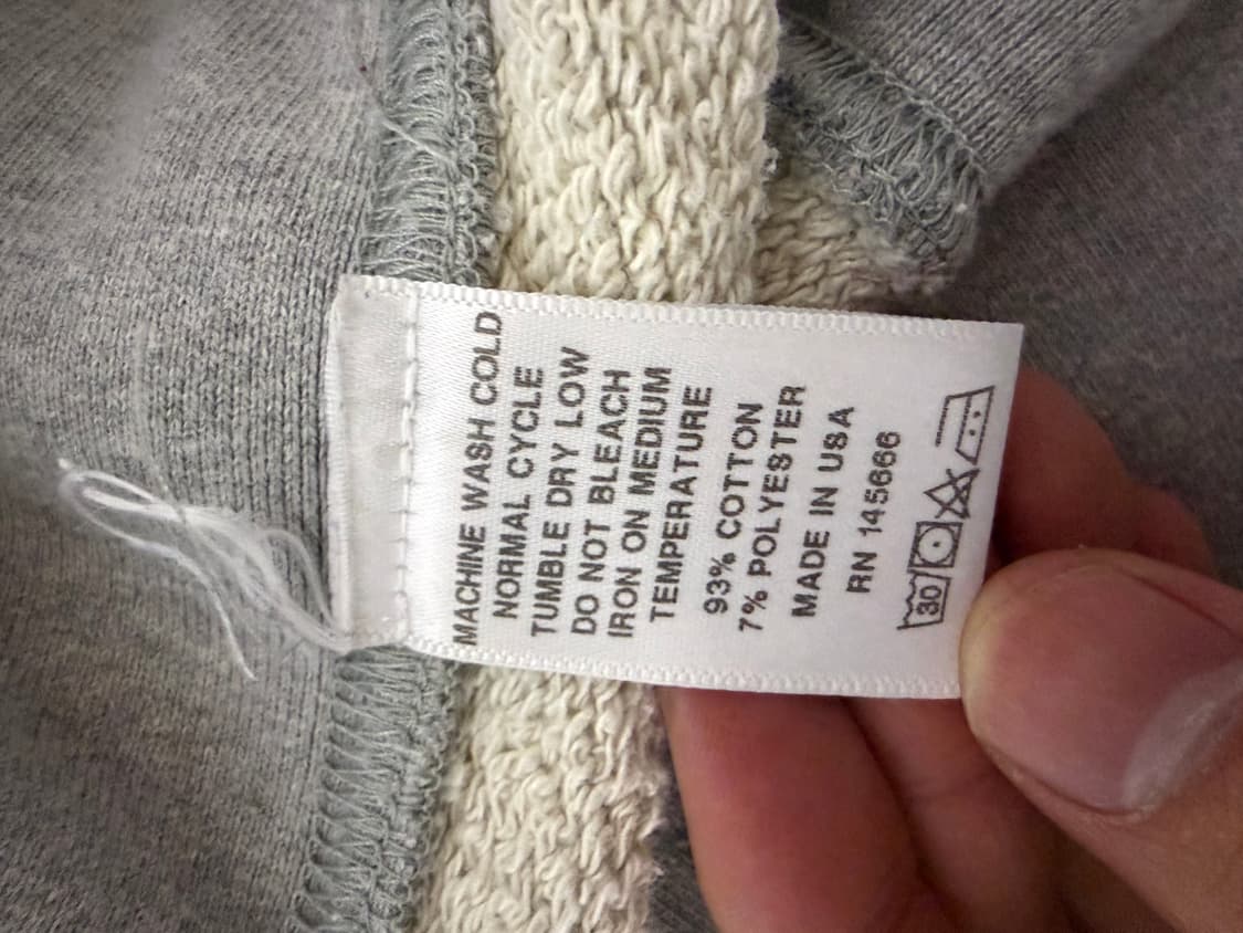 Paa 그레이 레글런 스웻셔츠 M 상품이미지3