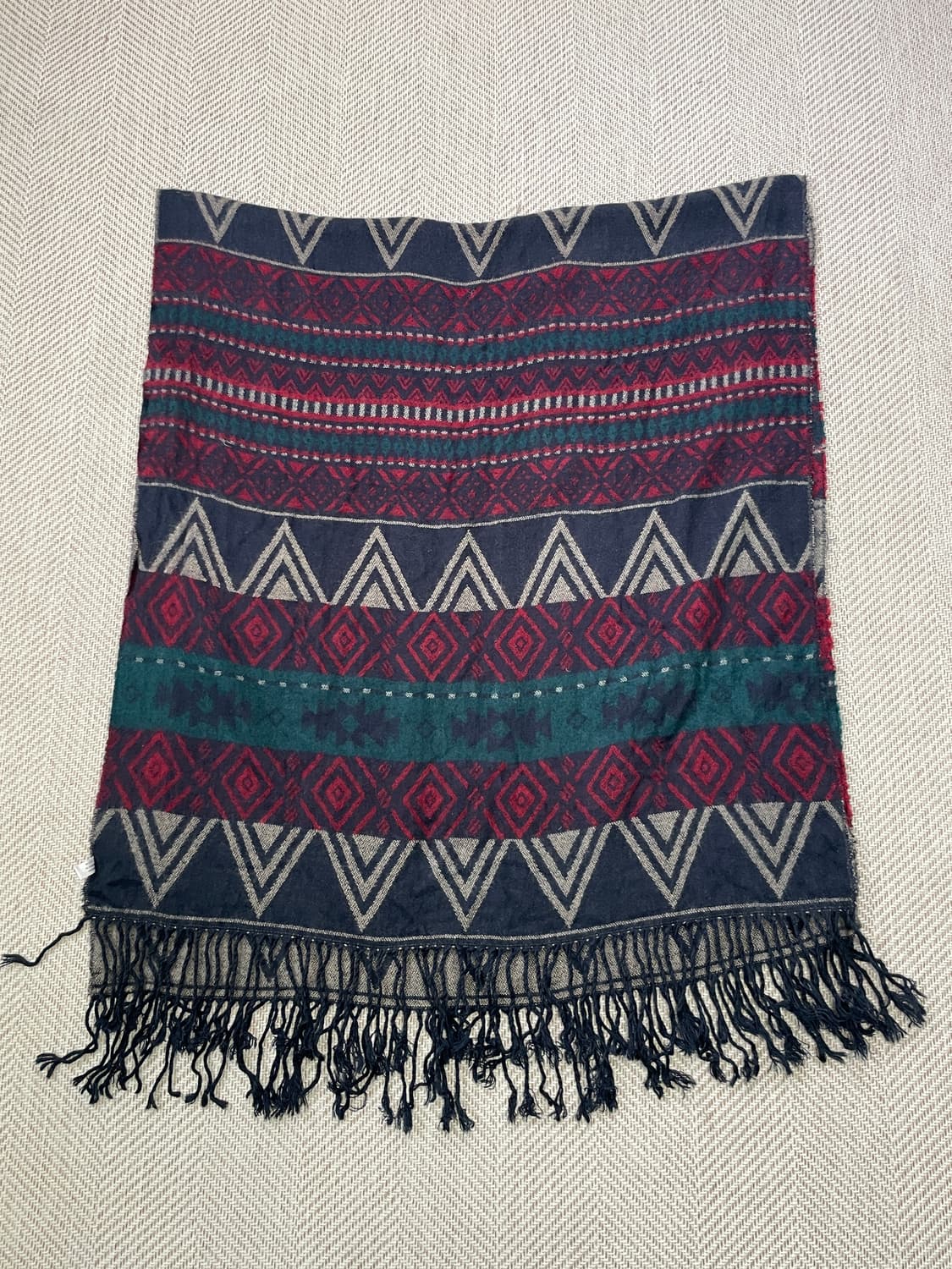 빈티지 네이티브 아메리칸 사우트웨스턴 리버시블 블랭킷  J03592 상품이미지3