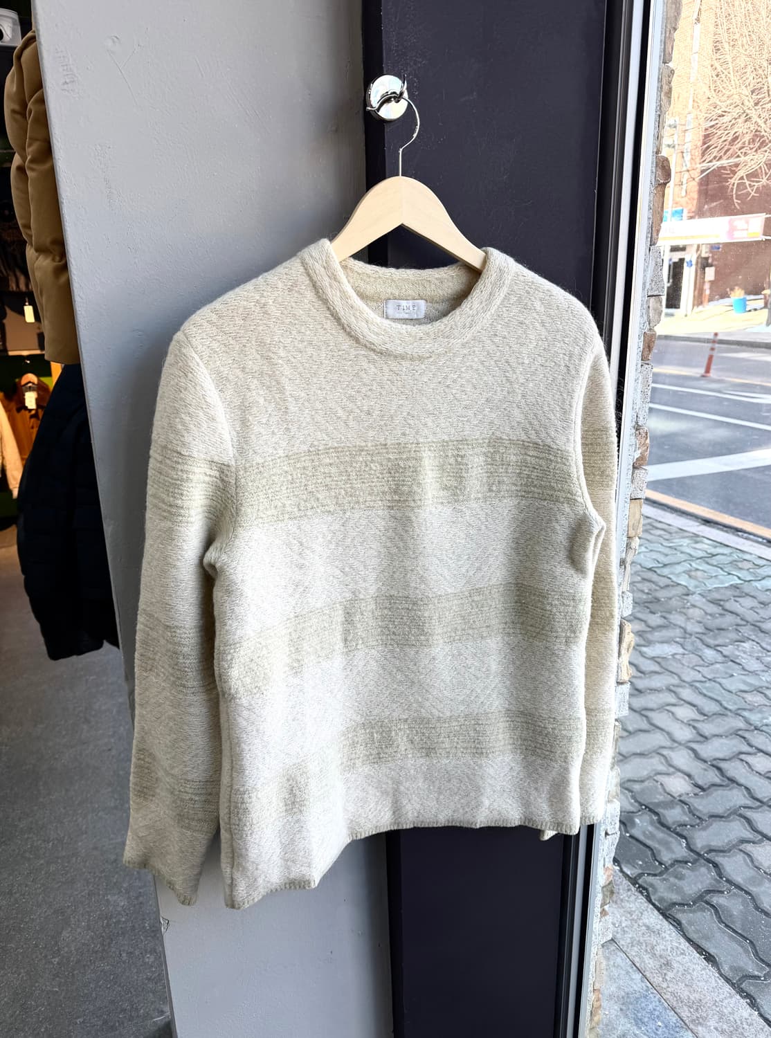 95/ 타임옴므 모헤어 알파카 스웨터 니트 상품이미지2