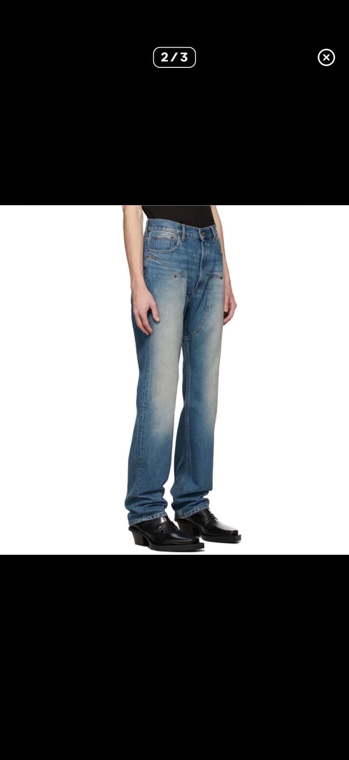 Y/Project Cowboy Chap denim 상품이미지4