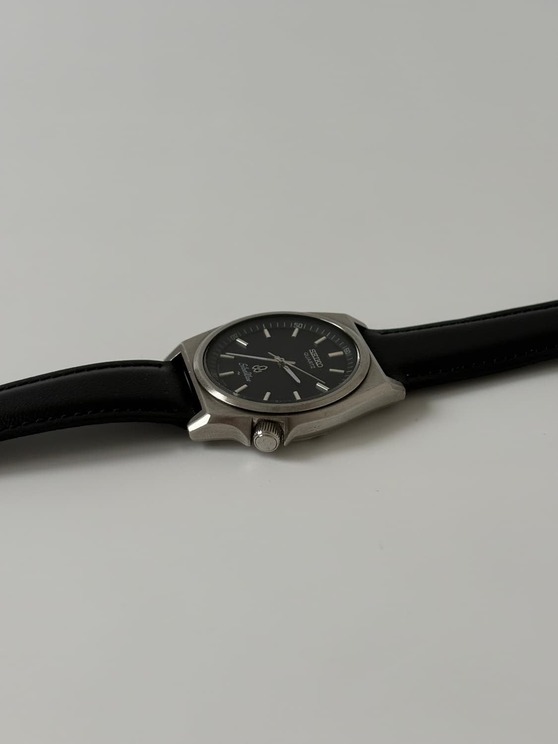 1980s Silverwave Black Silver Quartz 상품이미지5