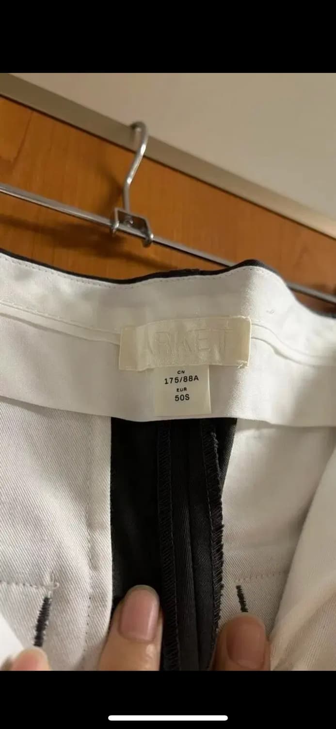 아르켓 다크그레이 트라우저 슬랙스 상품이미지2