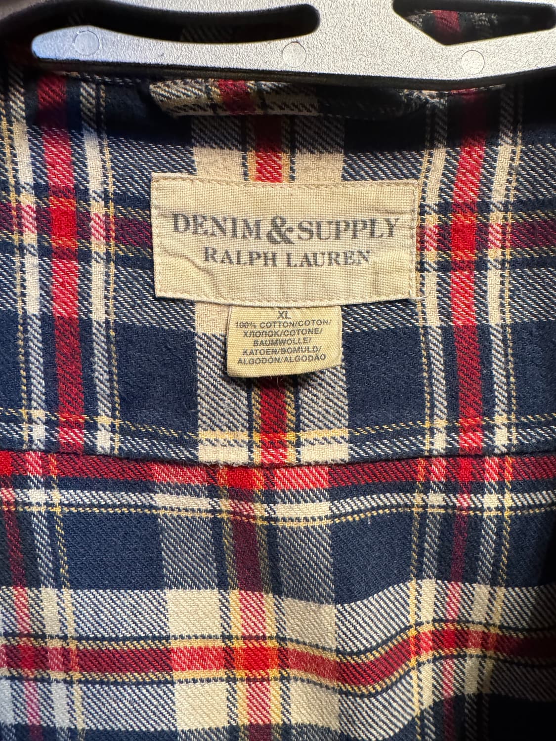 폴로 데님앤서플라이 플란넬 셔츠 "XL" (369) 상품이미지3