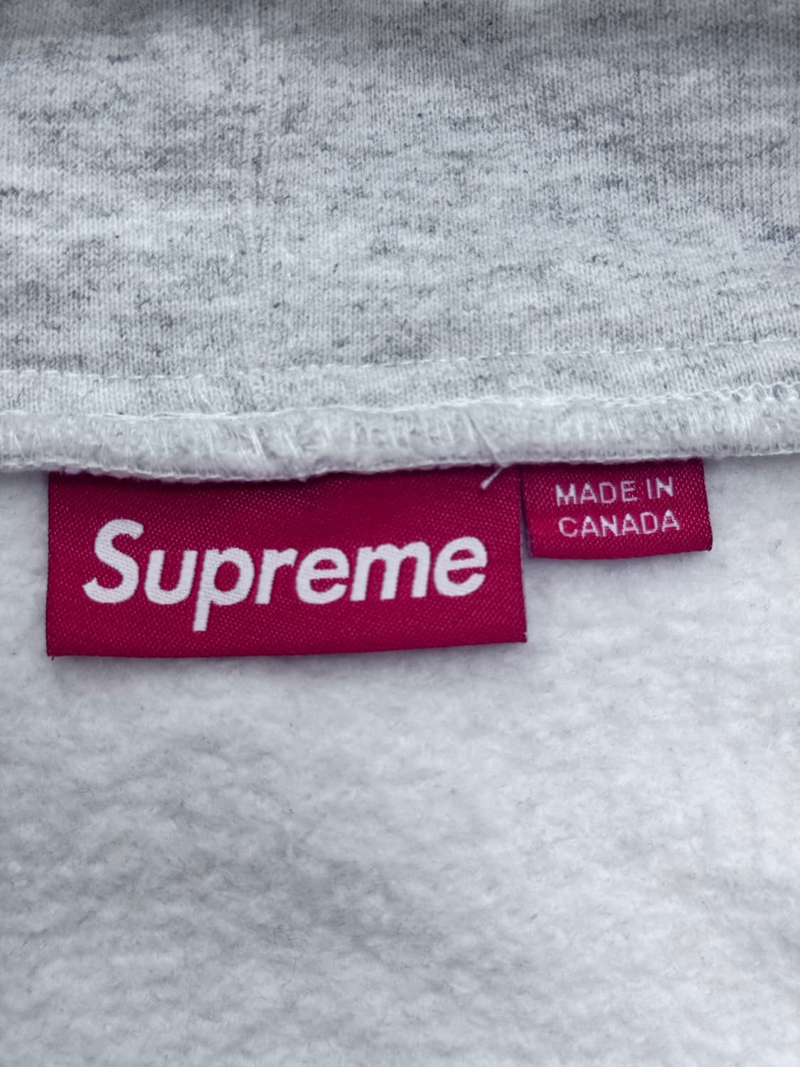 [L, 교환O]슈프림 S로고 후드 집업 헤더 그레이 25fw 상품이미지3