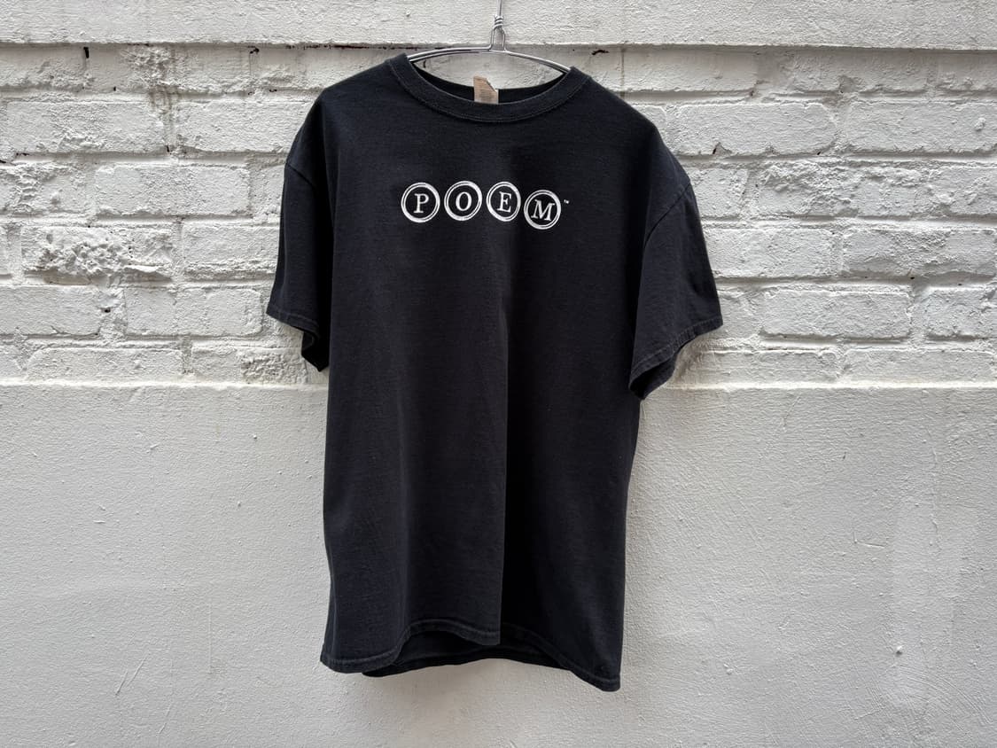 Vintage Poem Crack Printed Tee 상품이미지1