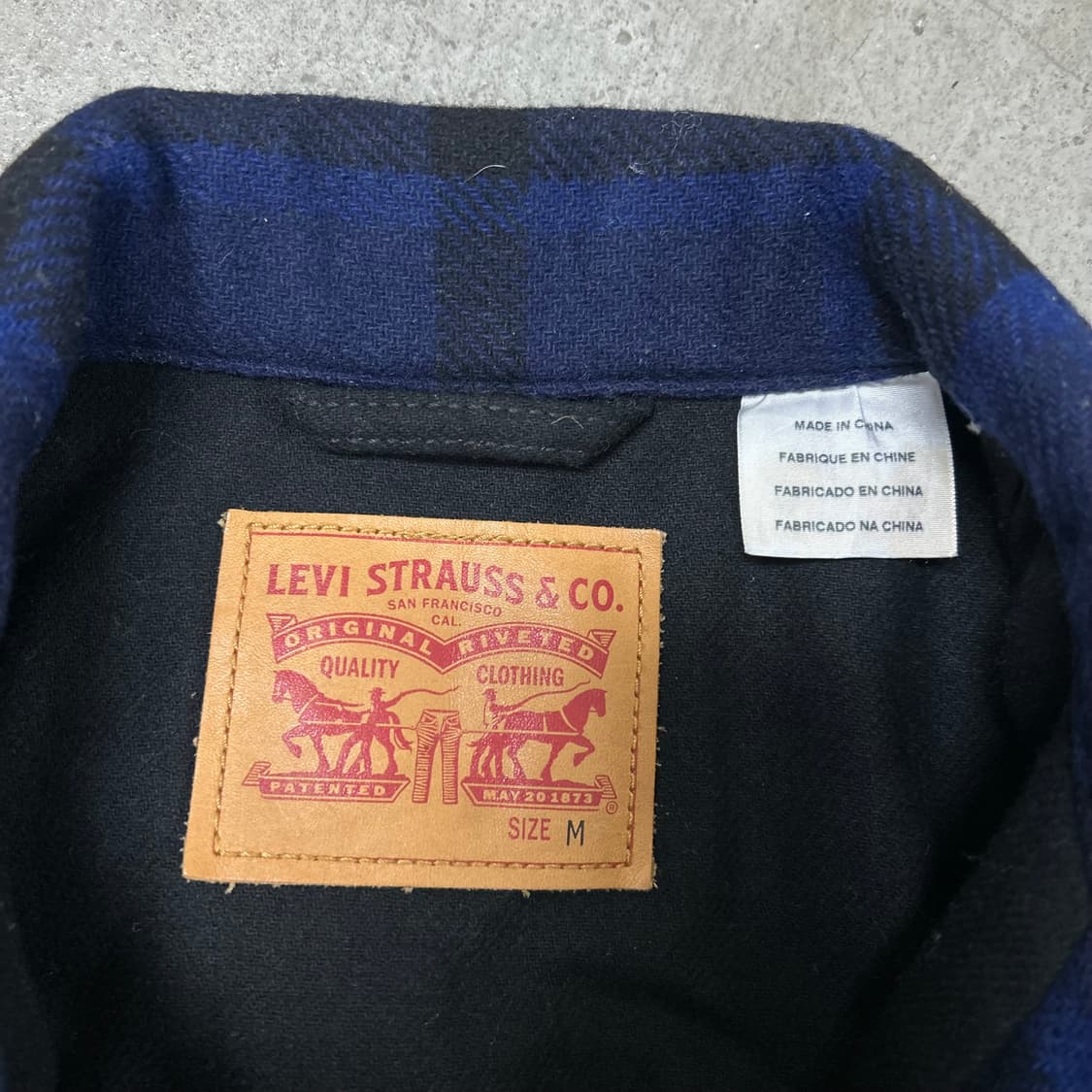 리바이스 타탄체크 자켓[1447] 상품이미지7