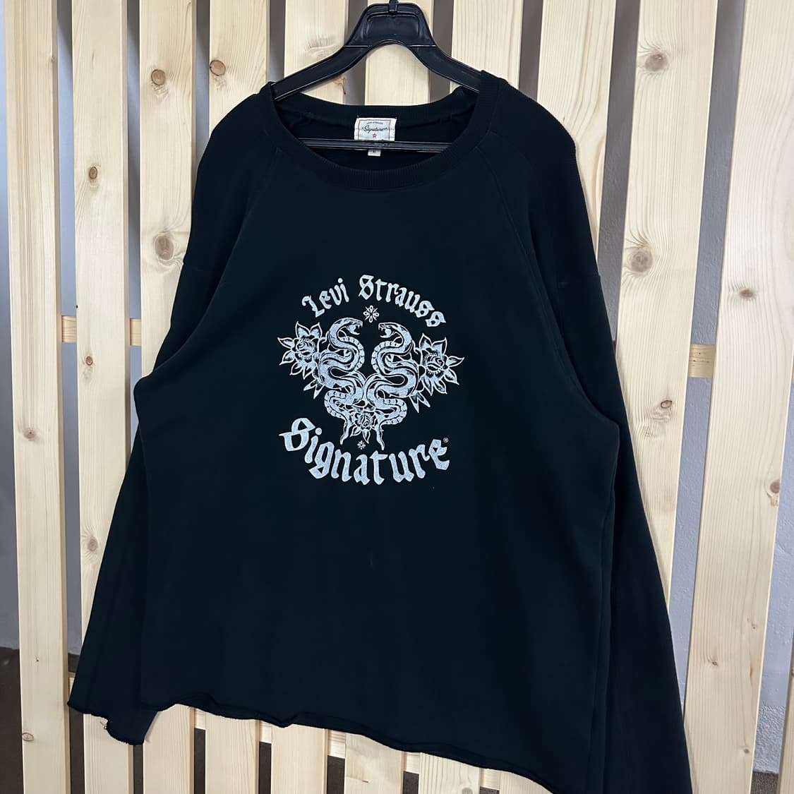 (XL) 리바이스 블랙 롱슬리브 상품이미지2