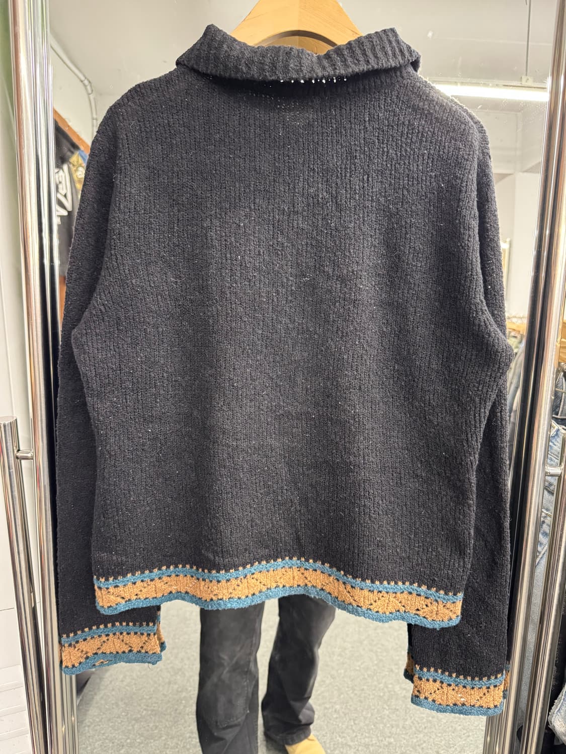 Monegal 빈티지 우먼스 카라 가디건 상품이미지4