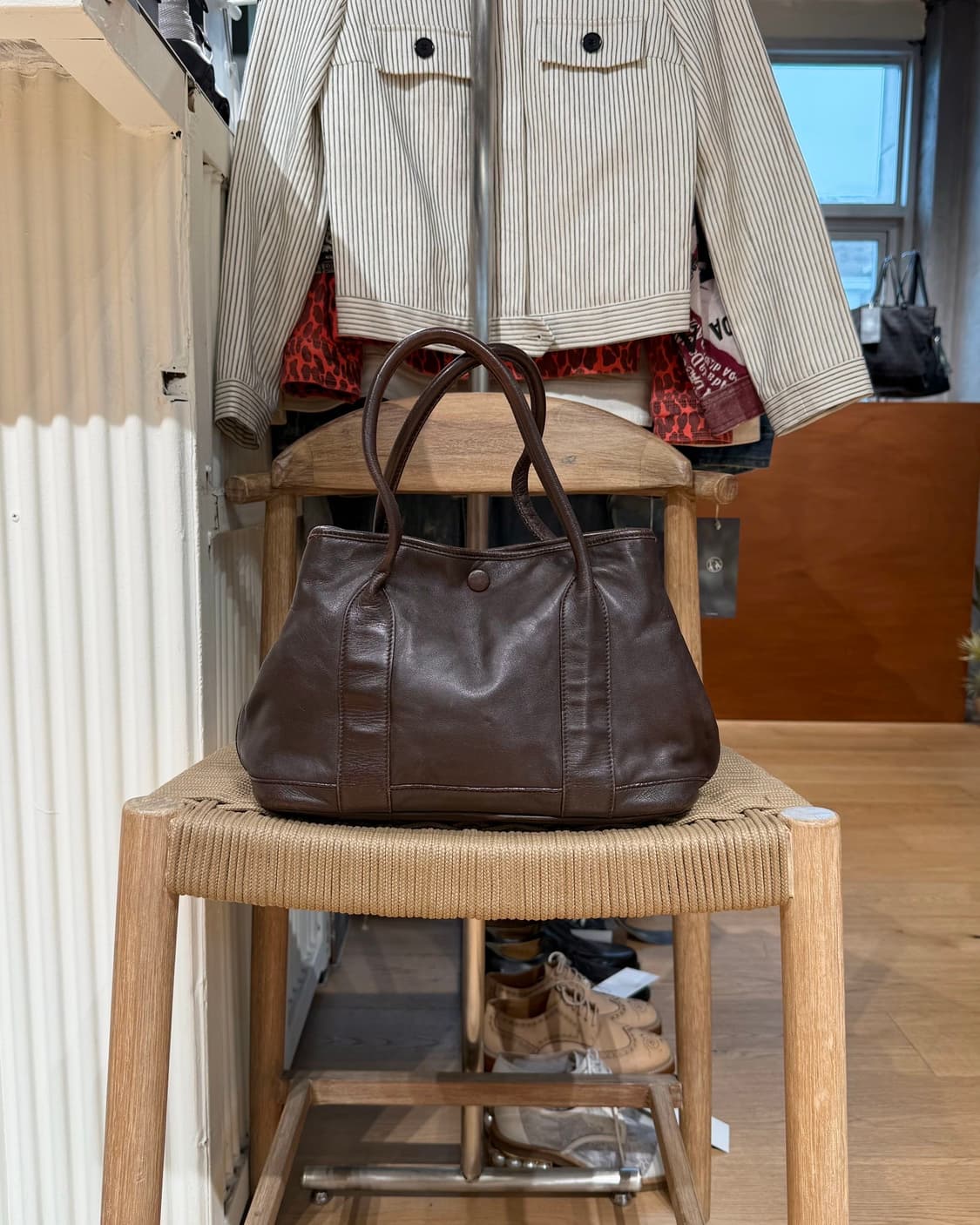 에르메스 브라운 가든파티 토트백  상품이미지1