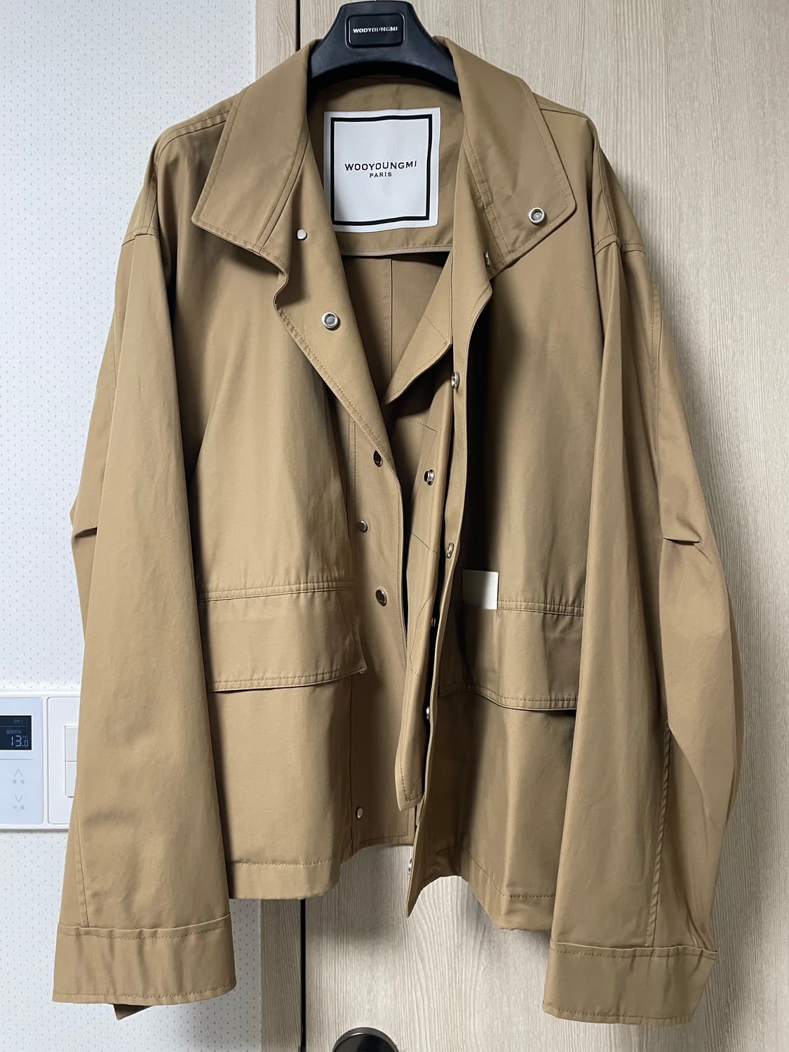 50사이즈, 우영미 21ss 베이지 코치자켓 상품이미지4