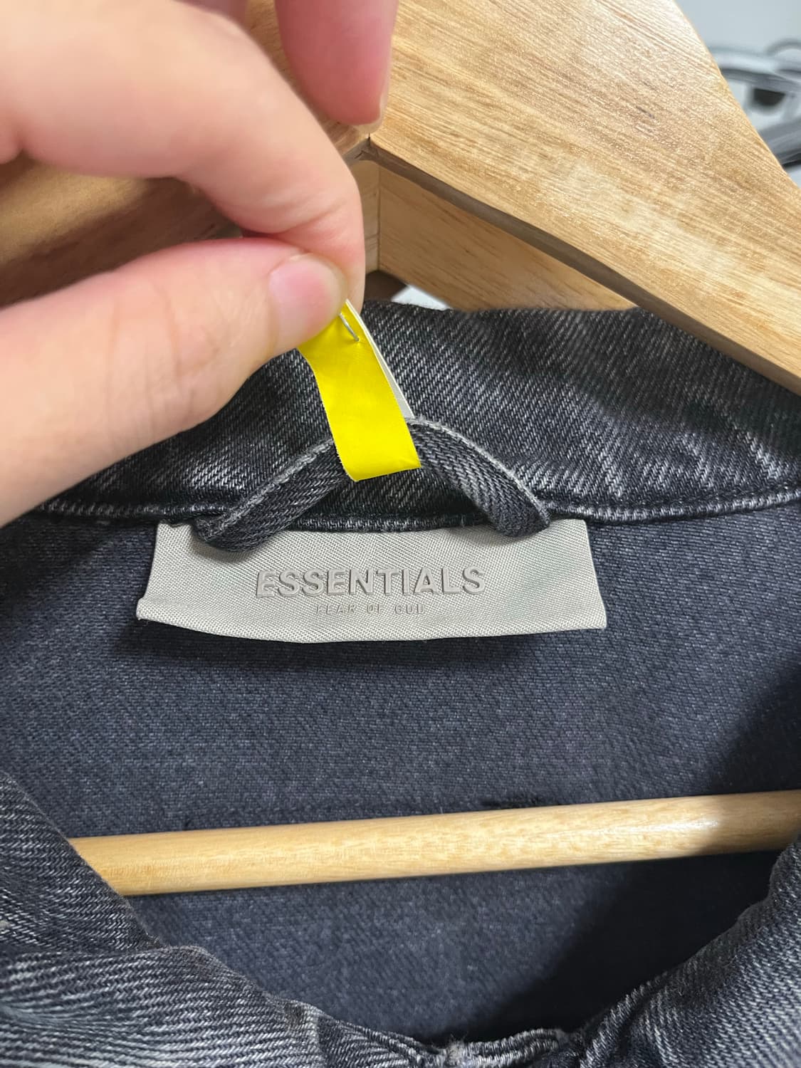 에센셜 데님 자켓 S 상품이미지2