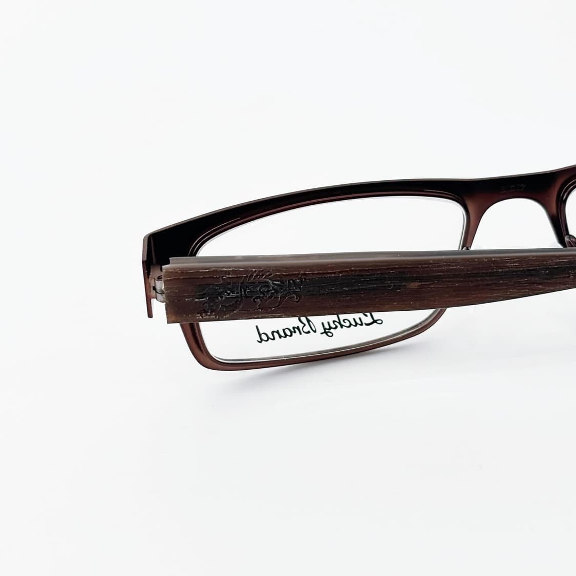 Lucky bland  브라운 메탈 데드스탁 빈티지안경 상품이미지3