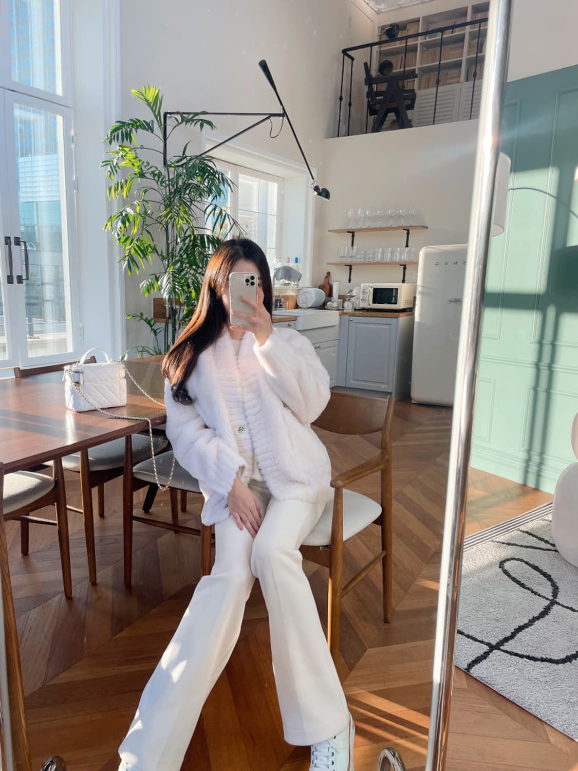 (s) 드오브 수입의류 리얼 양털 자켓 상품이미지5