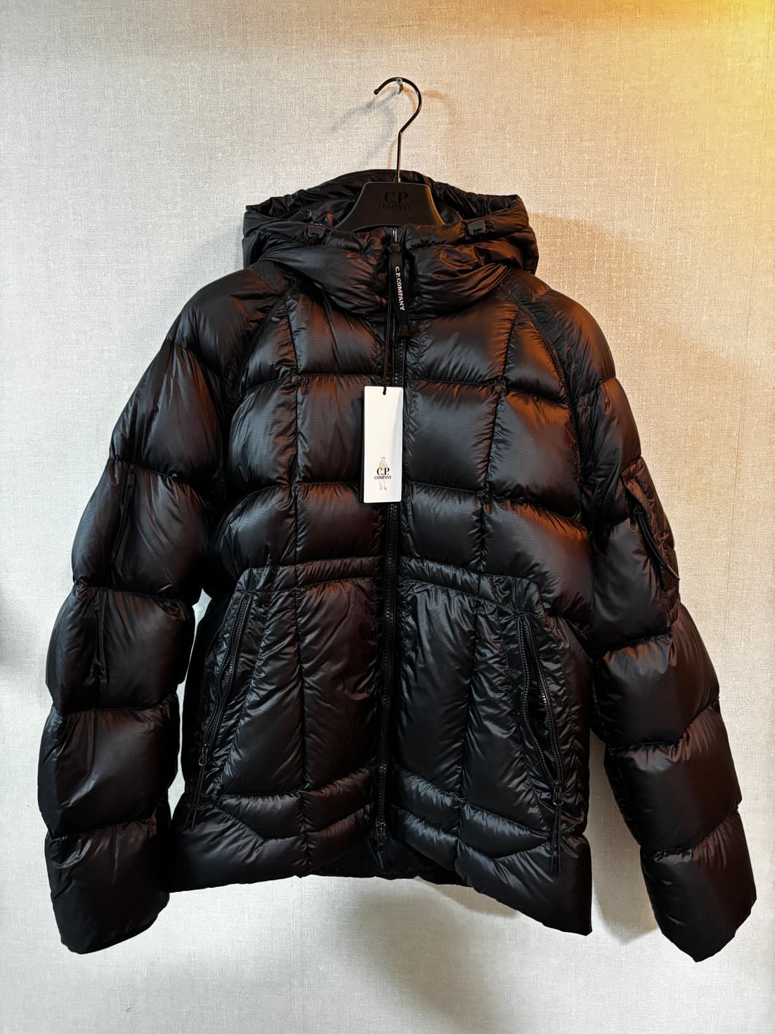CP 컴퍼니 디디쉘 후드 패딩 블랙 L  상품이미지1