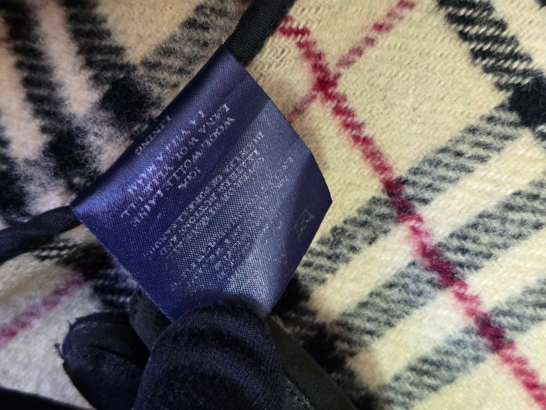 Burberry 버버리 레드 체크 후드 더플 떡볶이 코트 상품이미지8