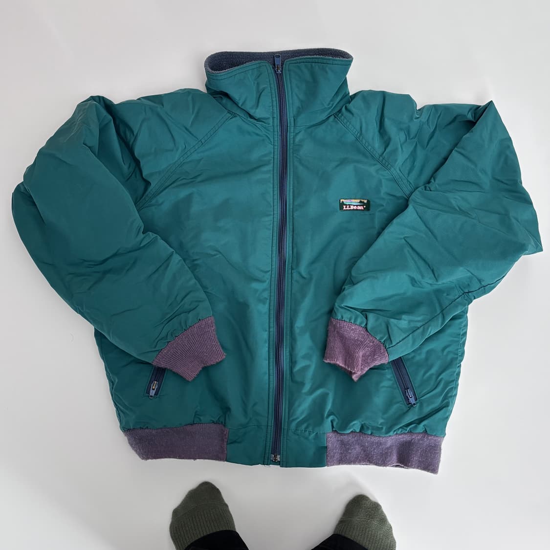 00s LLbean warmup jacket 상품이미지2