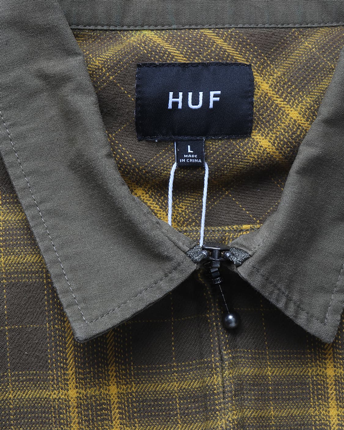 허프 HUF Aberdeen Zip Flannel Shirt 상품이미지10