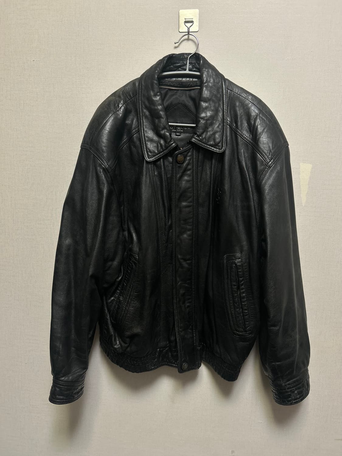 90s Ysl pour homme leather bomber 105 상품이미지1