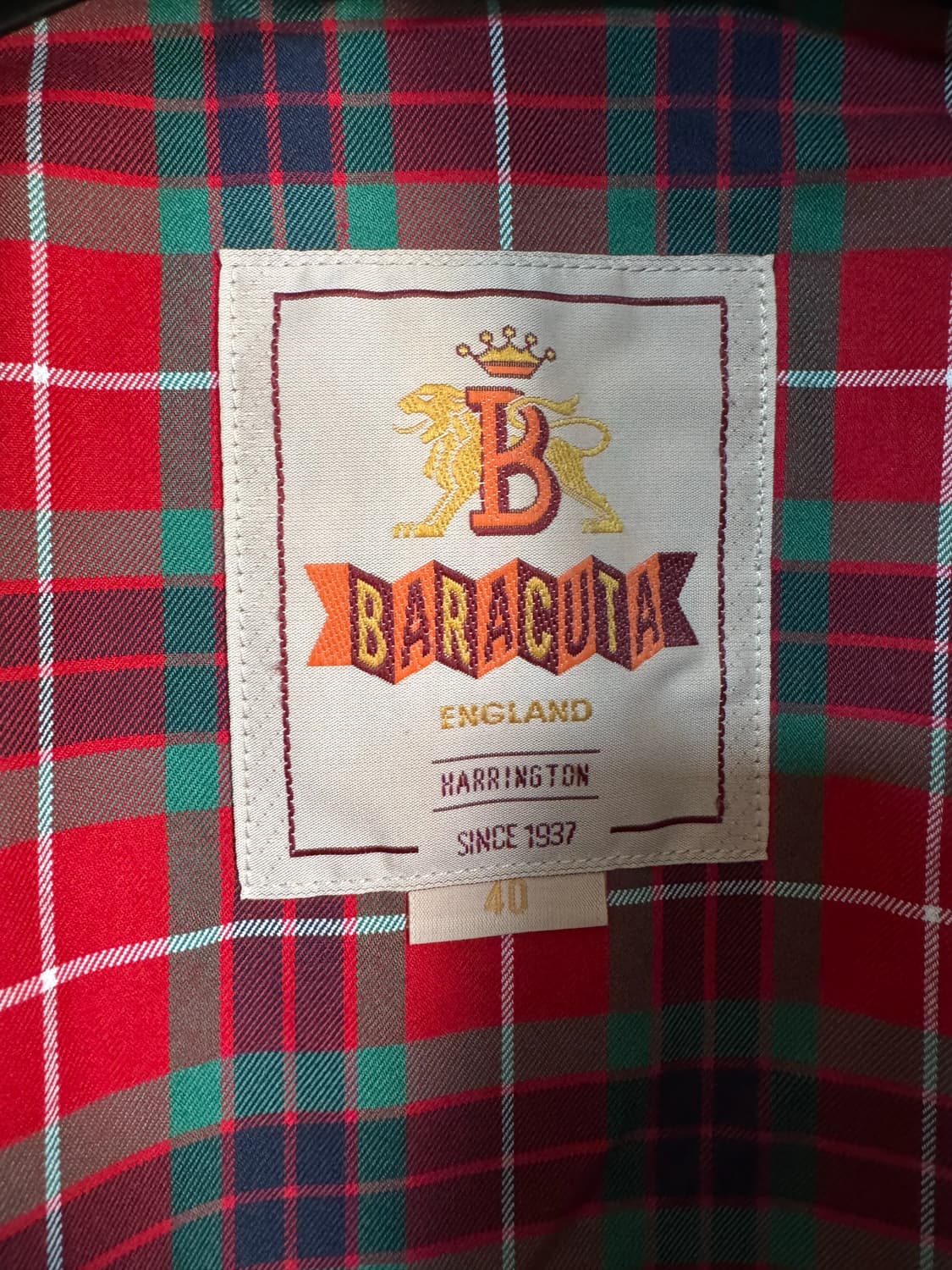 [40]바라쿠타 G9 해링턴 자켓 블랙 상품이미지4