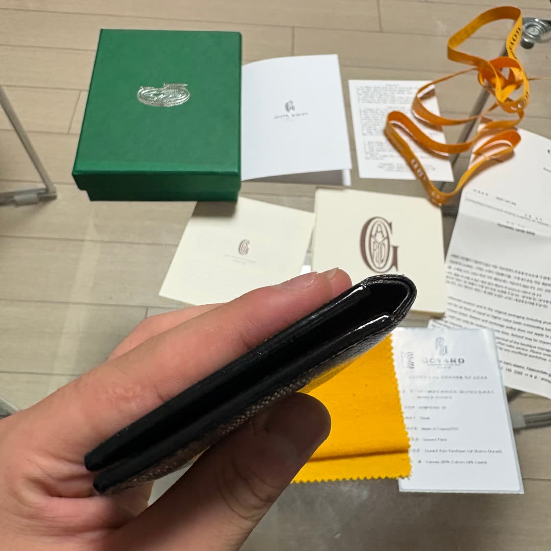 고야드 생피에르 카드지갑 상품이미지5