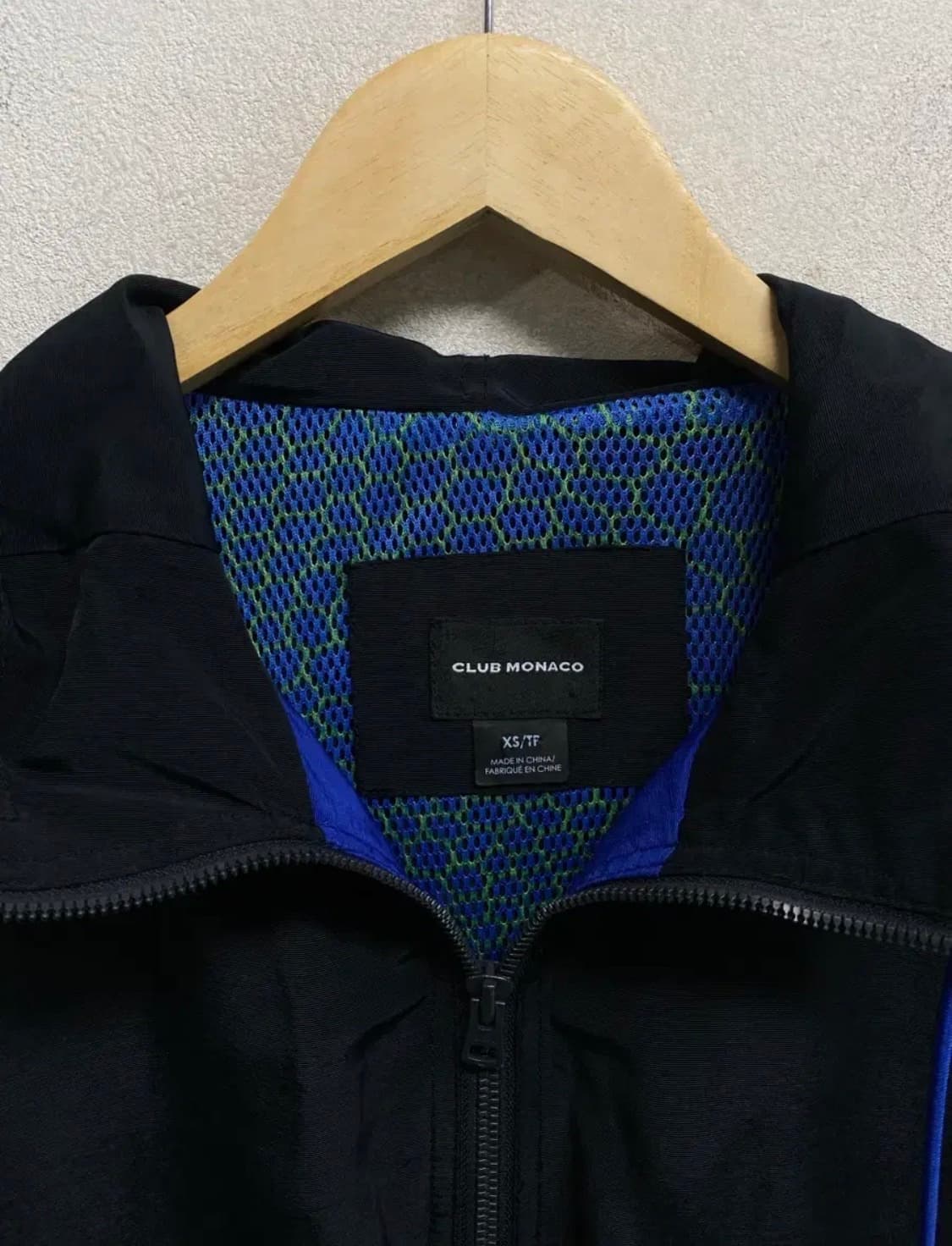 클럽모나코 투톤 후드 바람막이 free 상품이미지5