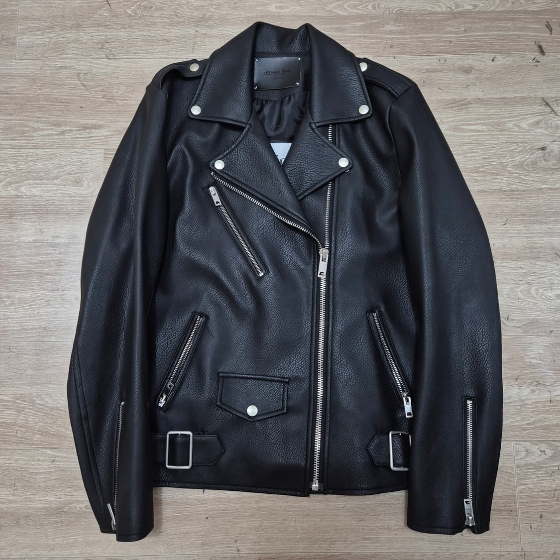 드레스볼륨 레더 라이더 가죽자켓 L(100) 상품이미지1