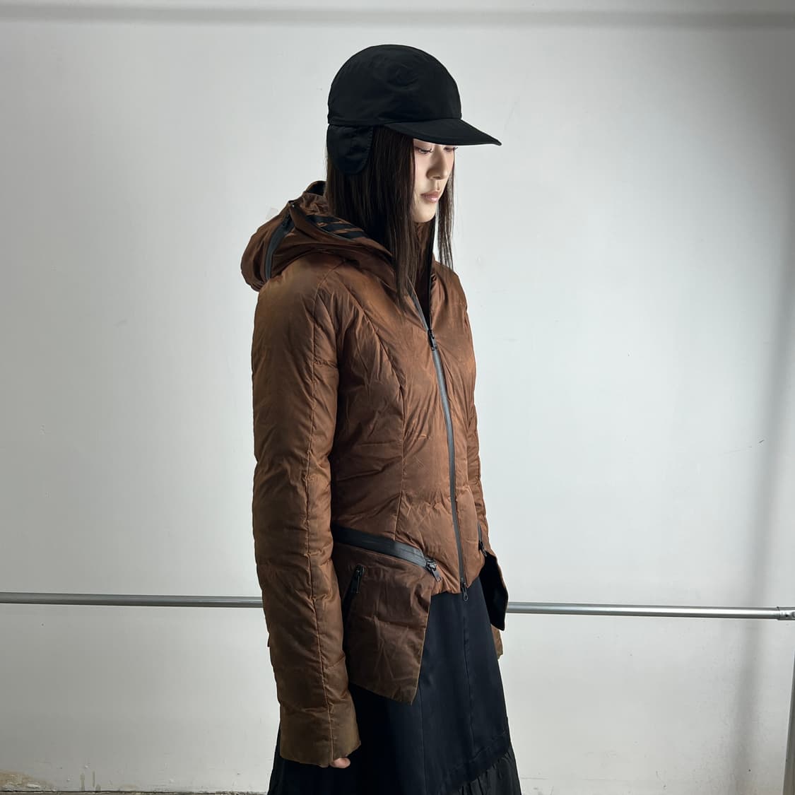 Y-3 요지 야마모토 도킹 하이넥 다운 자켓 상품이미지2