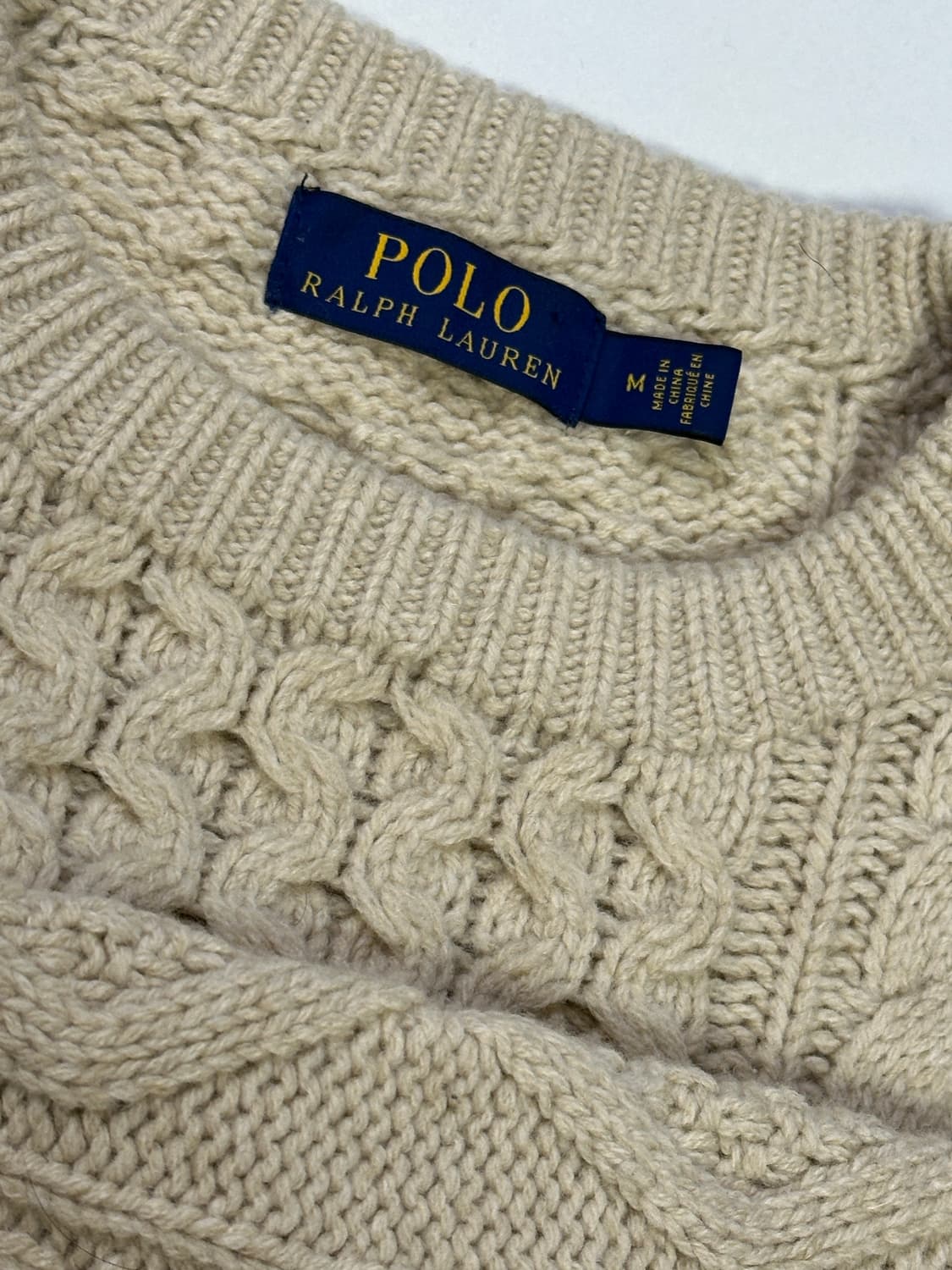 폴로 랄프로렌 아란 캐시미어 울 니트 상품이미지2