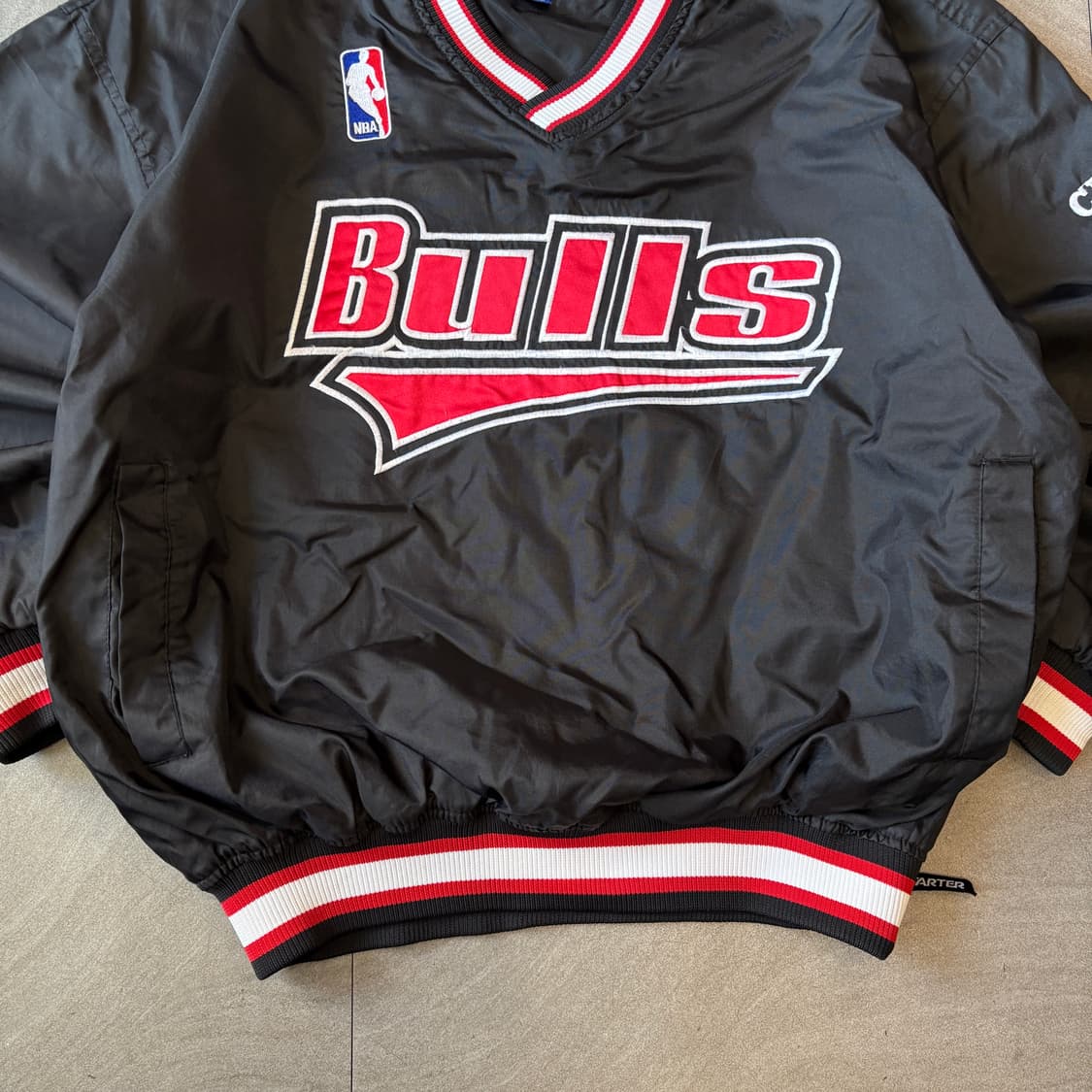 90년대 생산 90s 시카고 불스 스타터 웜업 자켓 상품이미지4