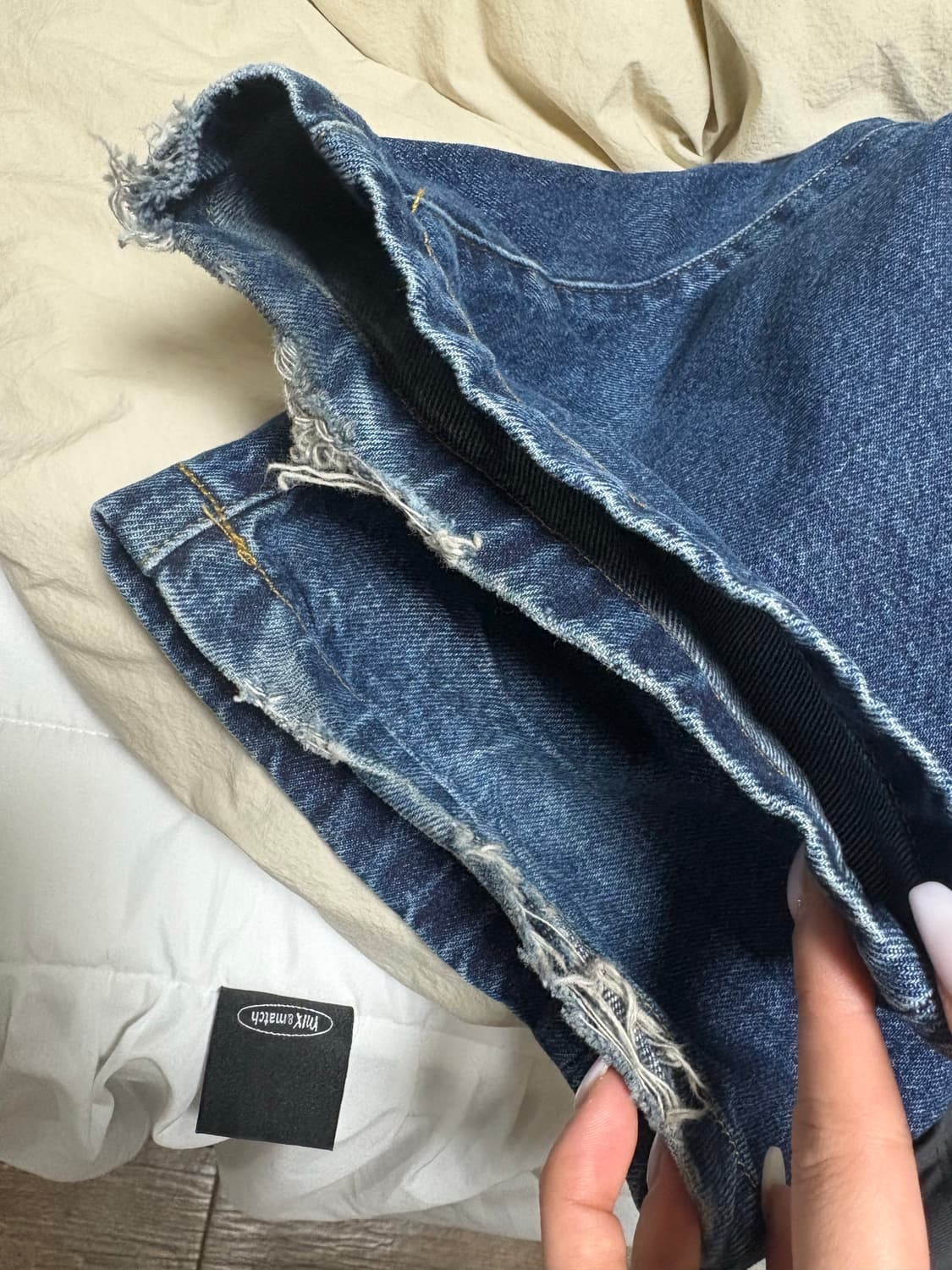 칼하트 WIP 랜든 팬츠 블루 스톤 워시드 30 상품이미지5