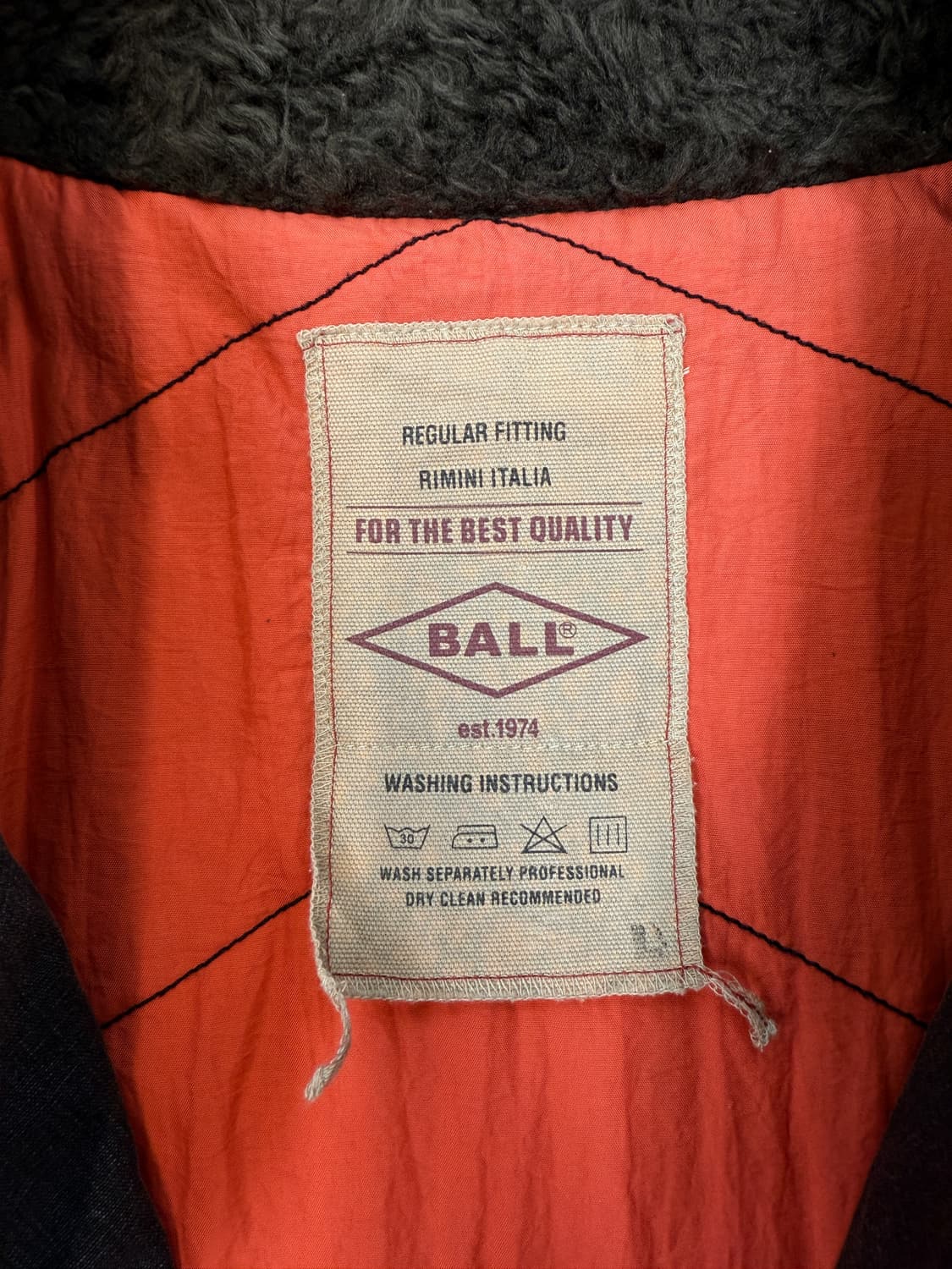 볼 퍼카라 워시드 자켓 상품이미지5