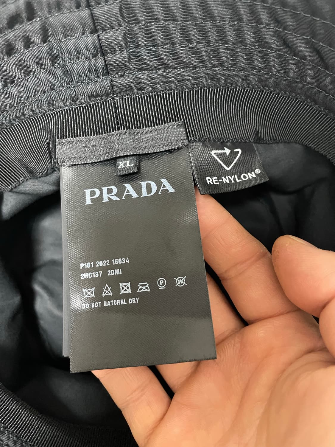 [XL] 프라다 리나일론 버킷햇  상품이미지7