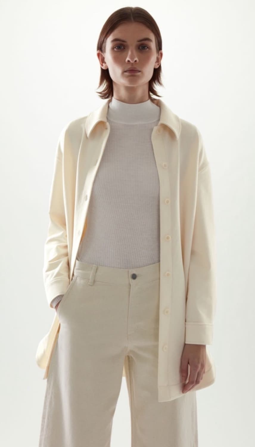 [코스 / COS] 여성 아이보리 셔츠 상품이미지1