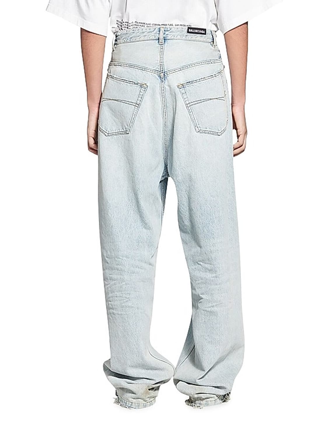 [L] 발렌시아가 풀업데님 연청 상품이미지1