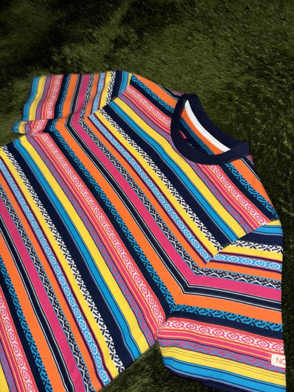 NOAH 노아 20SS 자카드 컬렉션 그래픽 스트라이프 티셔츠 상품이미지2