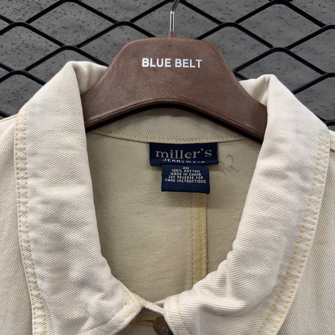 USA VINTAGE 프렌치워크자켓 7부소매 스냅포켓 디테일 상품이미지6